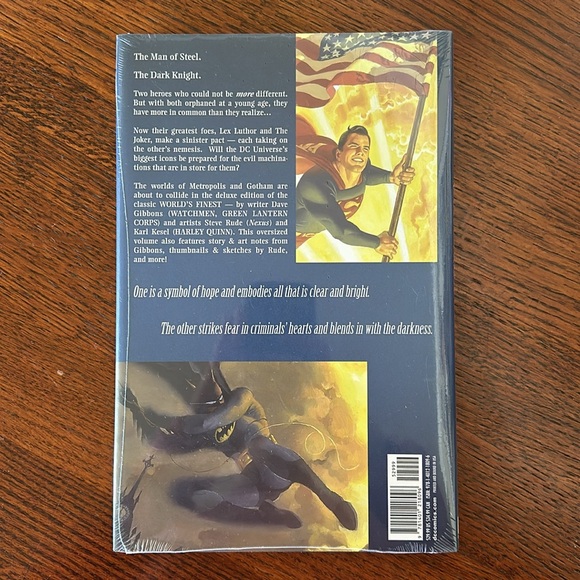 BRAND NEW Superman Batman World’s Finest Deluxe Edition DC Comics 2008 Hardcover - Picture 2 of 5